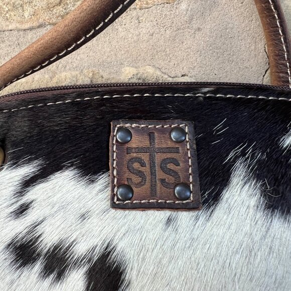 STS Ranchwear concealed carry bag Cowhide Wheezy made in Bell Texas USA - Picture 2 of 11